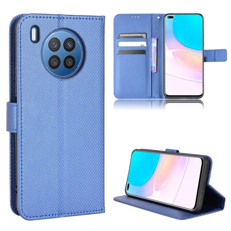 Custodia per telefono in pelle con trama a diamante, For DOOGEE N40 Pro, For Huawei Nova 8i / Honor 50 Lite, For Blackview A55, For Blackview A70 2021