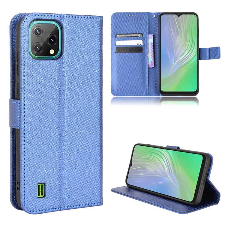 Custodia per telefono in pelle con trama a diamante, For DOOGEE N40 Pro, For Huawei Nova 8i / Honor 50 Lite, For Blackview A55, For Blackview A70 2021