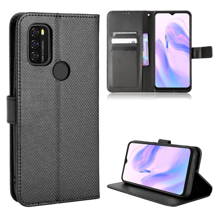 Custodia per telefono in pelle con trama a diamante, For DOOGEE N40 Pro, For Huawei Nova 8i / Honor 50 Lite, For Blackview A55, For Blackview A70 2021