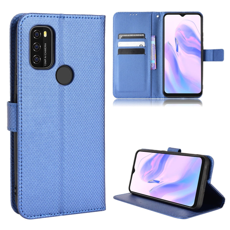 Custodia per telefono in pelle con trama a diamante, For DOOGEE N40 Pro, For Huawei Nova 8i / Honor 50 Lite, For Blackview A55, For Blackview A70 2021