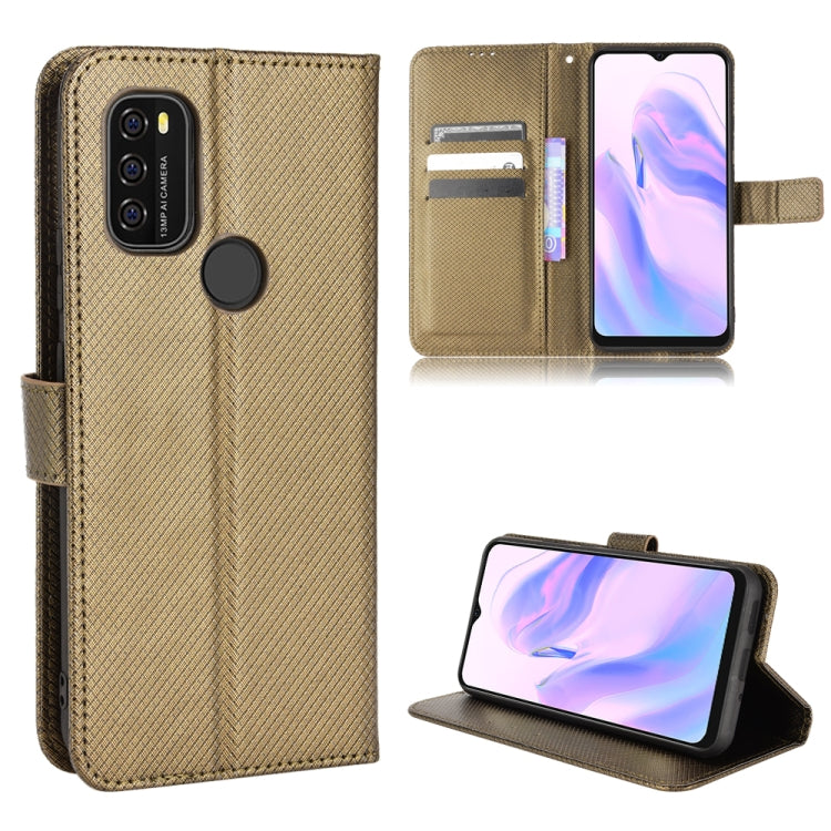Custodia per telefono in pelle con trama a diamante, For DOOGEE N40 Pro, For Huawei Nova 8i / Honor 50 Lite, For Blackview A55, For Blackview A70 2021