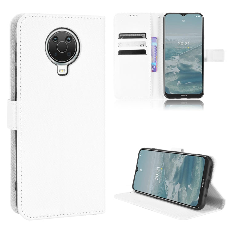 Custodia per telefono in pelle con trama a diamante, For Nokia G10 / G20 / 6.3, For Nokia C01 Plus, For Nokia C30, For Ulefone Note 12P