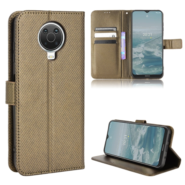 Custodia per telefono in pelle con trama a diamante, For Nokia G10 / G20 / 6.3, For Nokia C01 Plus, For Nokia C30, For Ulefone Note 12P