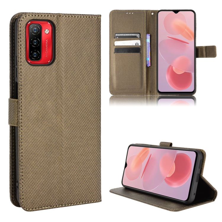 Custodia per telefono in pelle con trama a diamante, For Nokia G10 / G20 / 6.3, For Nokia C01 Plus, For Nokia C30, For Ulefone Note 12P