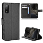 Custodia per telefono in pelle con trama a diamante, For Ulefone Note 13P, For Oukitel C22, For Sony Xperia ACE  II / SO-41B, For Sony Xperia Pro-1