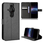 Custodia per telefono in pelle con trama a diamante, For Ulefone Note 13P, For Oukitel C22, For Sony Xperia ACE  II / SO-41B, For Sony Xperia Pro-1