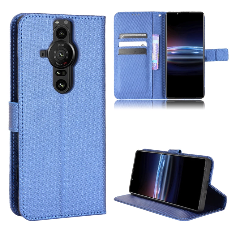 Custodia per telefono in pelle con trama a diamante, For Ulefone Note 13P, For Oukitel C22, For Sony Xperia ACE  II / SO-41B, For Sony Xperia Pro-1