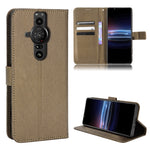 Custodia per telefono in pelle con trama a diamante, For Ulefone Note 13P, For Oukitel C22, For Sony Xperia ACE  II / SO-41B, For Sony Xperia Pro-1