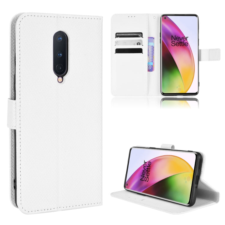 Custodia per telefono in pelle con trama a diamante, For OnePlus 8, For OnePlus Nord N100, For ZTE Axon 30 Ultra 5G, For ZTE Nubia Red Magic 6R