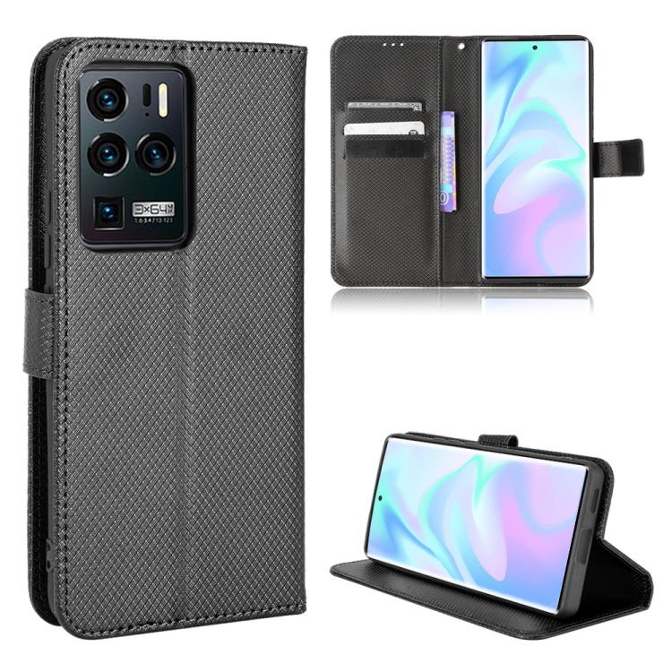Custodia per telefono in pelle con trama a diamante, For OnePlus 8, For OnePlus Nord N100, For ZTE Axon 30 Ultra 5G, For ZTE Nubia Red Magic 6R