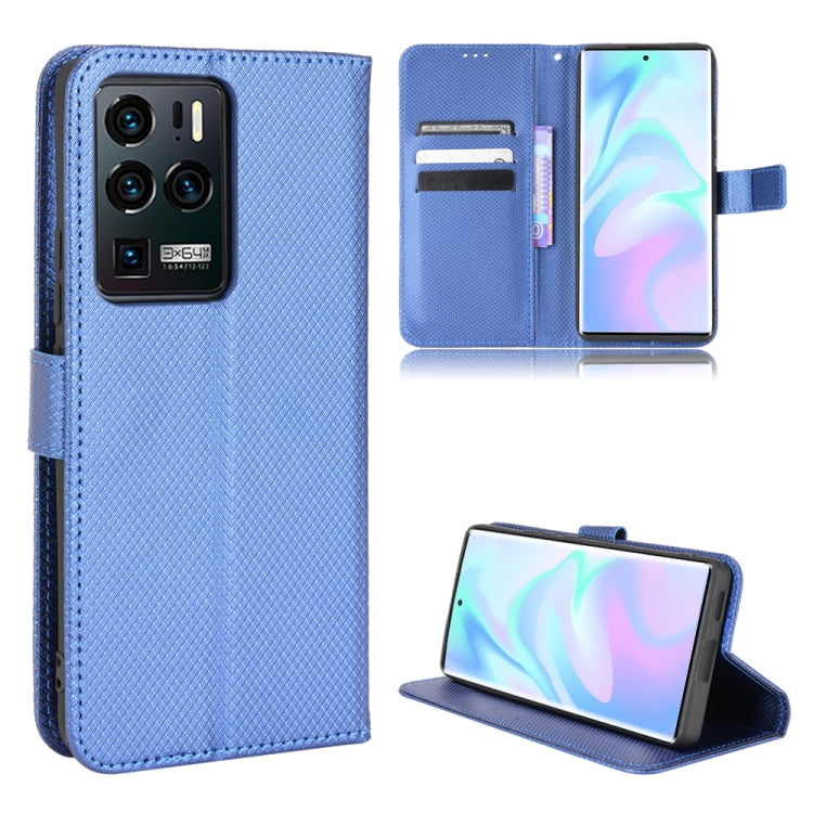 Custodia per telefono in pelle con trama a diamante, For OnePlus 8, For OnePlus Nord N100, For ZTE Axon 30 Ultra 5G, For ZTE Nubia Red Magic 6R