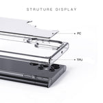 Custodia per telefono Crystal Clear Series PC + TPU, For Samsung Galaxy S22 5G, For Samsung Galaxy S22+ 5G, For Samsung Galaxy S22 Ultra 5G