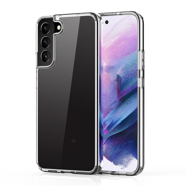 Custodia per telefono Crystal Clear Series PC + TPU, For Samsung Galaxy S22 5G, For Samsung Galaxy S22+ 5G, For Samsung Galaxy S22 Ultra 5G