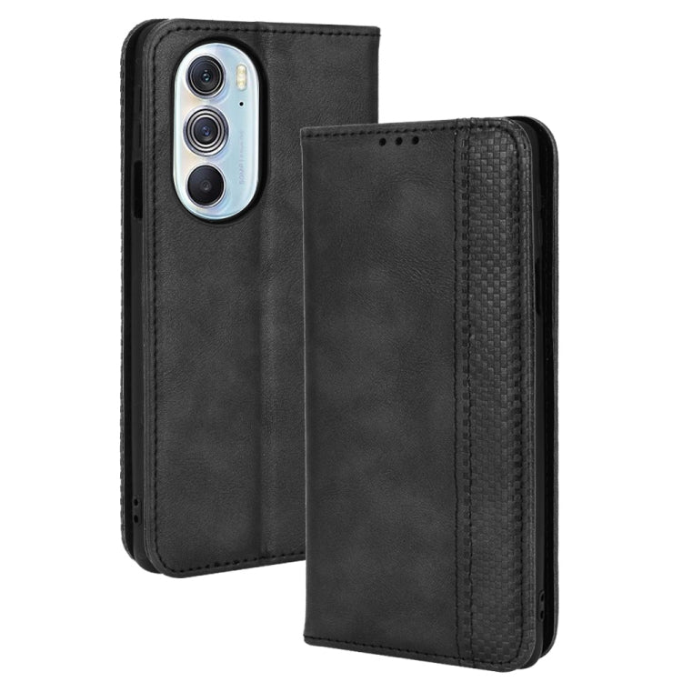 Custodia per telefono in pelle di cavallo pazzo retrò con fibbia magnetica, For Motorola Moto Edge 30 Pro/Edge+ 2022/Edge X30, For Wiko Y82, For Xiaomi Redmi Note 11S / Note 11 4G Overseas Version, For Xiaomi Redmi Note 11 Pro 4G / 5G Overseas Version ...