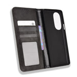 Custodia per telefono in pelle di cavallo pazzo retrò con fibbia magnetica, For Motorola Moto Edge 30 Pro/Edge+ 2022/Edge X30, For Wiko Y82, For Xiaomi Redmi Note 11S / Note 11 4G Overseas Version, For Xiaomi Redmi Note 11 Pro 4G / 5G Overseas Version ...