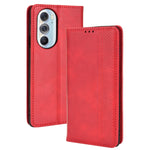 Custodia per telefono in pelle di cavallo pazzo retrò con fibbia magnetica, For Motorola Moto Edge 30 Pro/Edge+ 2022/Edge X30, For Wiko Y82, For Xiaomi Redmi Note 11S / Note 11 4G Overseas Version, For Xiaomi Redmi Note 11 Pro 4G / 5G Overseas Version ...