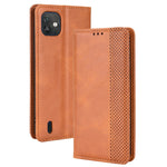 Custodia per telefono in pelle di cavallo pazzo retrò con fibbia magnetica, For Motorola Moto Edge 30 Pro/Edge+ 2022/Edge X30, For Wiko Y82, For Xiaomi Redmi Note 11S / Note 11 4G Overseas Version, For Xiaomi Redmi Note 11 Pro 4G / 5G Overseas Version ...