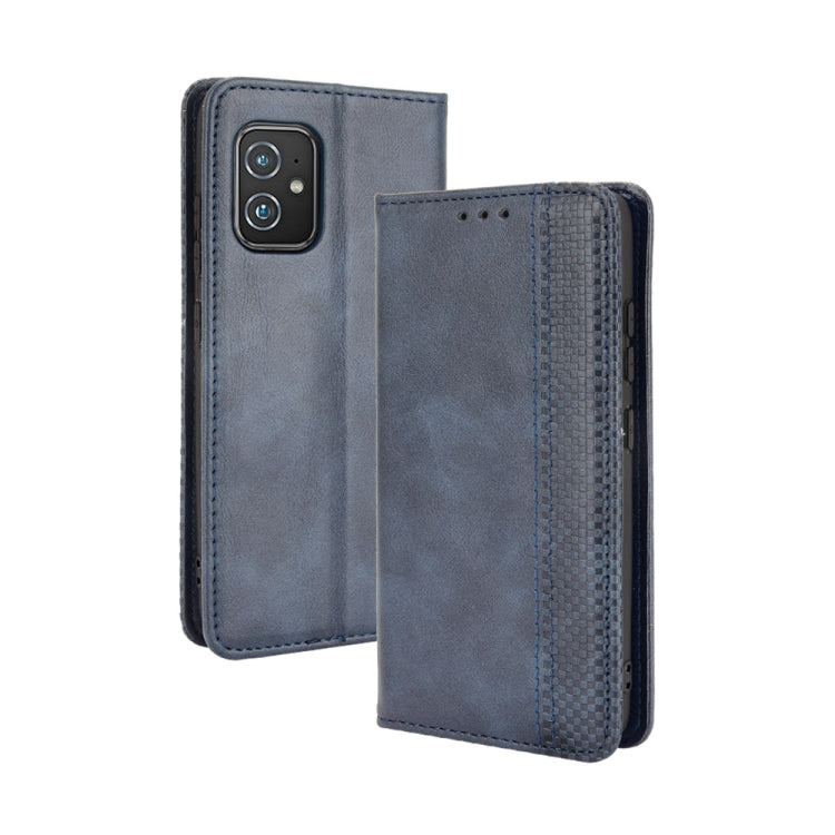 Custodia per telefono in pelle di cavallo pazzo retrò con fibbia magnetica, For Motorola Moto Edge 30 Pro/Edge+ 2022/Edge X30, For Wiko Y82, For Xiaomi Redmi Note 11S / Note 11 4G Overseas Version, For Xiaomi Redmi Note 11 Pro 4G / 5G Overseas Version ...
