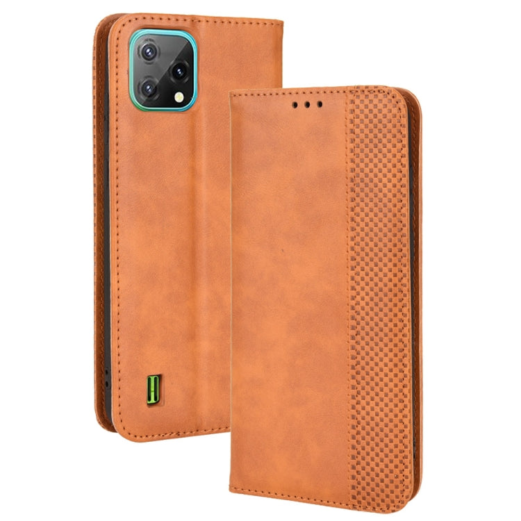 Custodia per telefono in pelle di cavallo pazzo retrò con fibbia magnetica, For Motorola Moto Edge 30 Pro/Edge+ 2022/Edge X30, For Wiko Y82, For Xiaomi Redmi Note 11S / Note 11 4G Overseas Version, For Xiaomi Redmi Note 11 Pro 4G / 5G Overseas Version ...