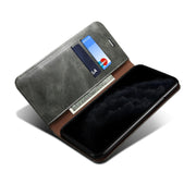 Custodia per telefono in pelle con trama di cavallo pazzo in cera d'olio, For iPhone SE 2022 / SE 2020 / 8 / 7 / 6, For Samsung Galaxy A33 5G, For Samsung Galaxy A53 5G