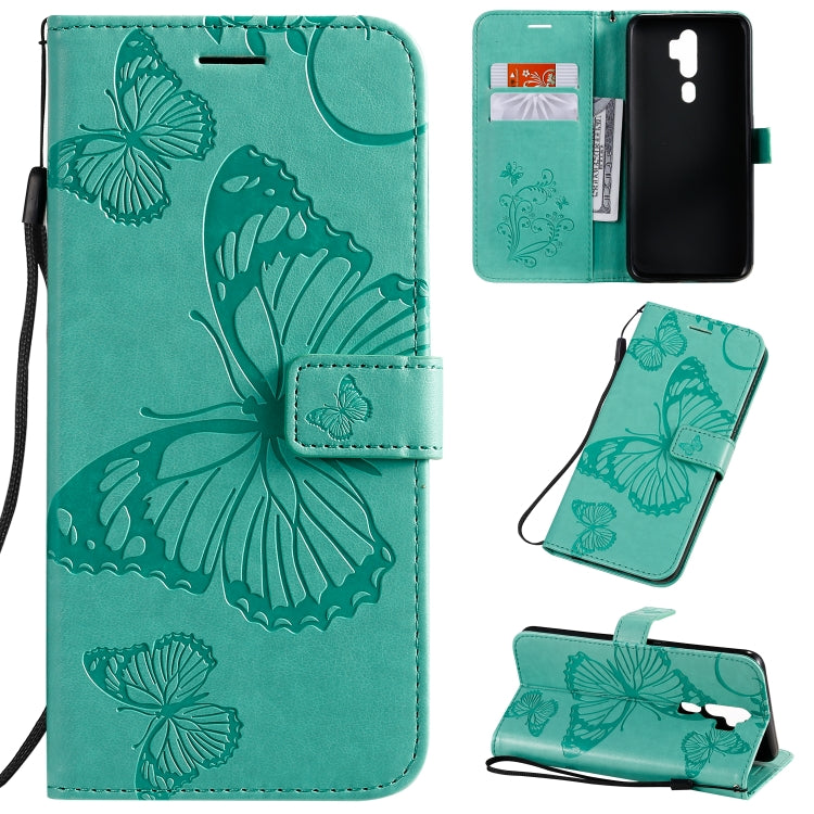 Custodia portafoglio in pelle PU con slot carte OPPO A9/A11x