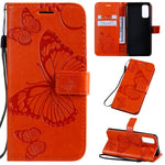 Custodia portafoglio in pelle PU per Galaxy S20 Ultra