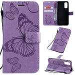 Custodia portafoglio in pelle PU per Galaxy S20 Ultra