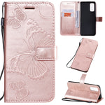 Custodia portafoglio in pelle PU per Galaxy S20 Ultra