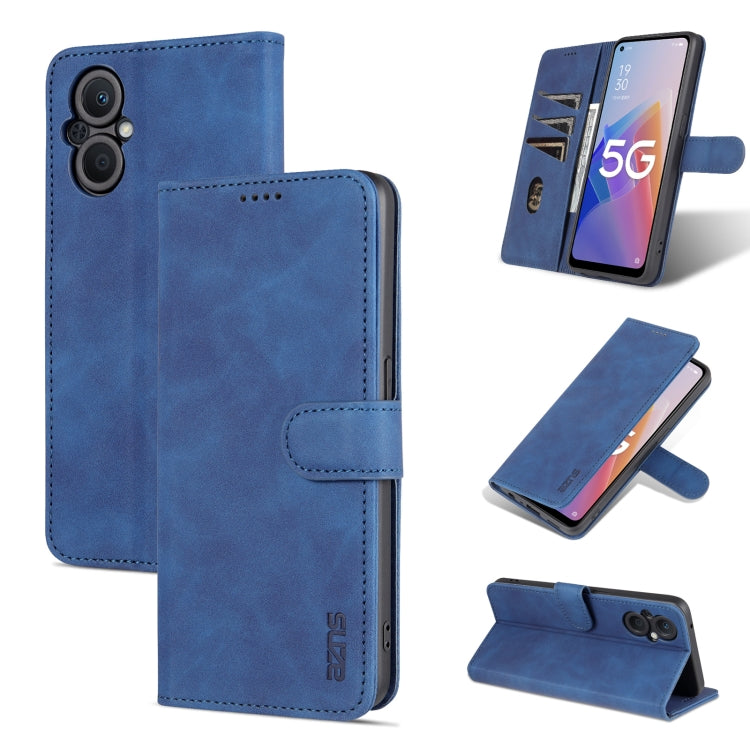 AZNS Skin Feel Calf Texture Custodia per telefono orizzontale in pelle a conchiglia, For vivo Y76s 5G / Y74s, For OPPO A96 5G / Reno7 5G Overseas Version & OnePlus Nord N20 5G, For Xiaomi Redmi Note 11 4G Global / Note 11S                              ...