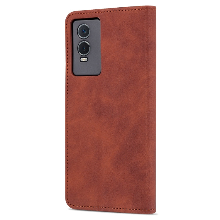 AZNS Skin Feel Calf Texture Custodia per telefono orizzontale in pelle a conchiglia, For vivo Y76s 5G / Y74s, For OPPO A96 5G / Reno7 5G Overseas Version & OnePlus Nord N20 5G, For Xiaomi Redmi Note 11 4G Global / Note 11S                              ...