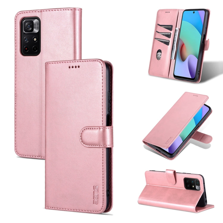 AZNS Skin Feel Calf Texture Custodia per telefono orizzontale in pelle a conchiglia, For vivo Y76s 5G / Y74s, For OPPO A96 5G / Reno7 5G Overseas Version & OnePlus Nord N20 5G, For Xiaomi Redmi Note 11 4G Global / Note 11S                              ...