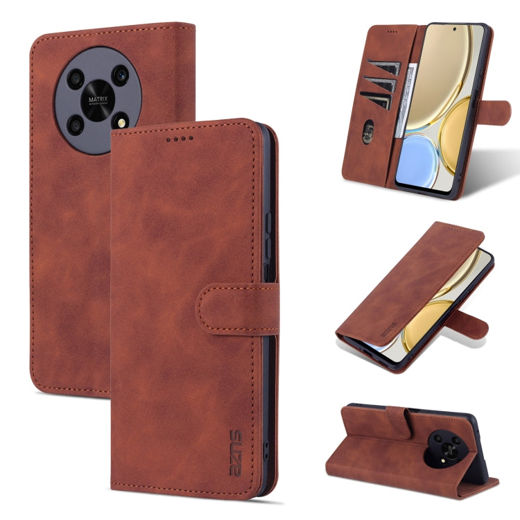 AZNS Skin Feel Calf Texture Custodia per telefono orizzontale in pelle a conchiglia, For Huawei Enjoy 20e, For Honor 60, For Honor 60 Pro, For Honor X30