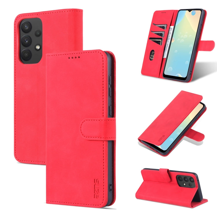 AZNS Skin Feel Calf Texture Custodia per telefono orizzontale in pelle a conchiglia, For Samsung Galaxy A13 4G, For Samsung Galaxy A33 5G, For Samsung Galaxy A53 5G, For Samsung Galaxy A73 5G