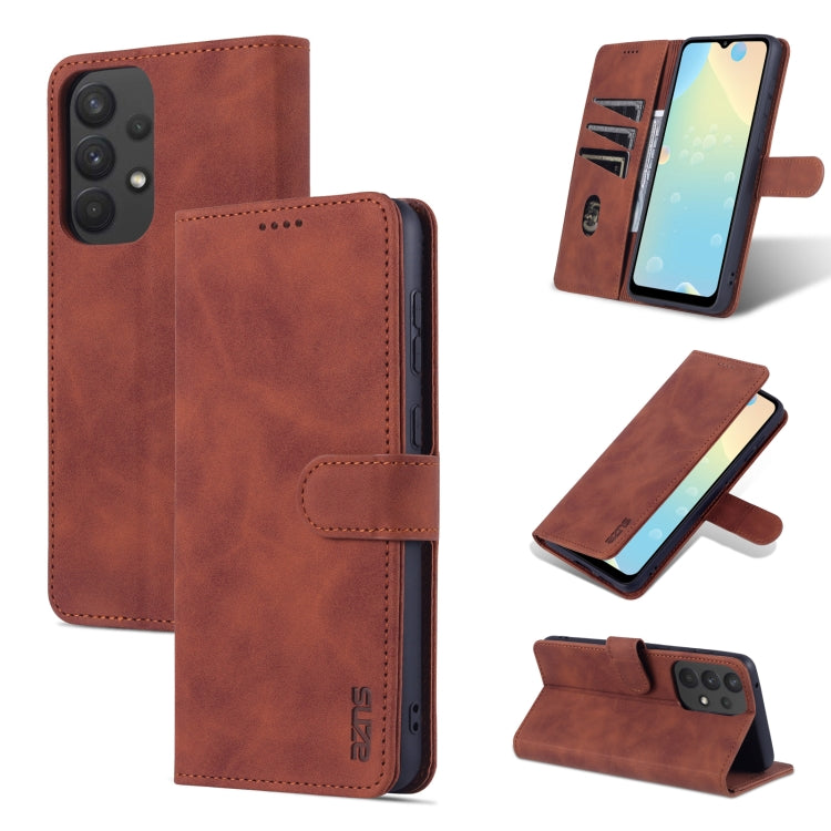AZNS Skin Feel Calf Texture Custodia per telefono orizzontale in pelle a conchiglia, For Samsung Galaxy A13 4G, For Samsung Galaxy A33 5G, For Samsung Galaxy A53 5G, For Samsung Galaxy A73 5G