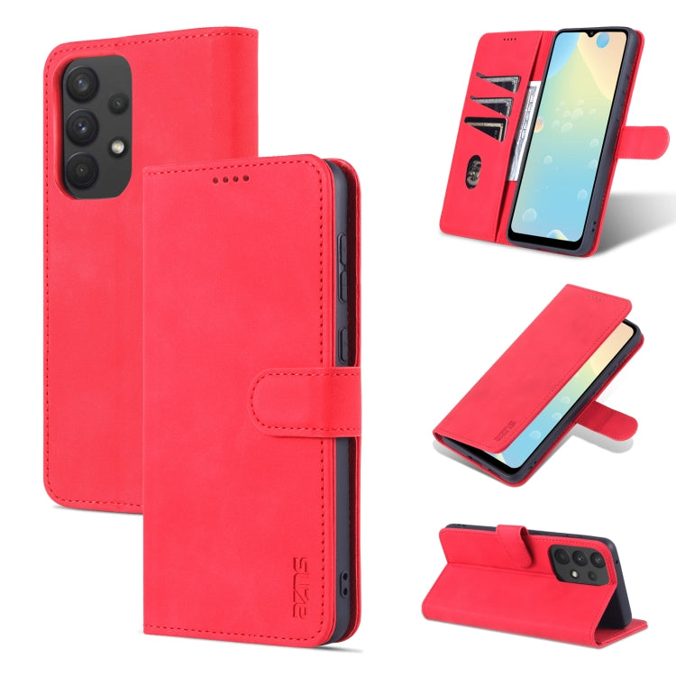 AZNS Skin Feel Calf Texture Custodia per telefono orizzontale in pelle a conchiglia, For Samsung Galaxy A13 4G, For Samsung Galaxy A33 5G, For Samsung Galaxy A53 5G, For Samsung Galaxy A73 5G