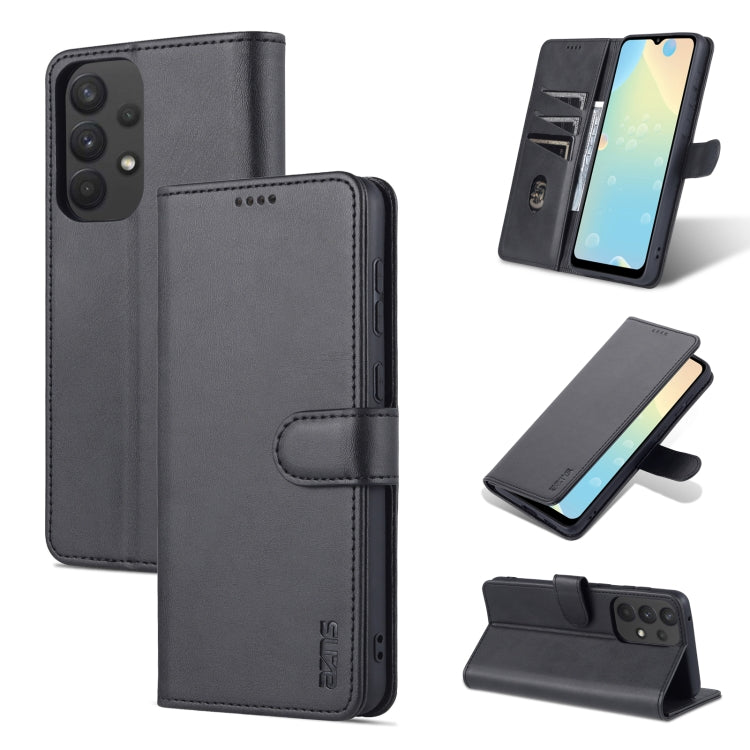 AZNS Skin Feel Calf Texture Custodia per telefono orizzontale in pelle a conchiglia, For Samsung Galaxy A13 4G, For Samsung Galaxy A33 5G, For Samsung Galaxy A53 5G, For Samsung Galaxy A73 5G
