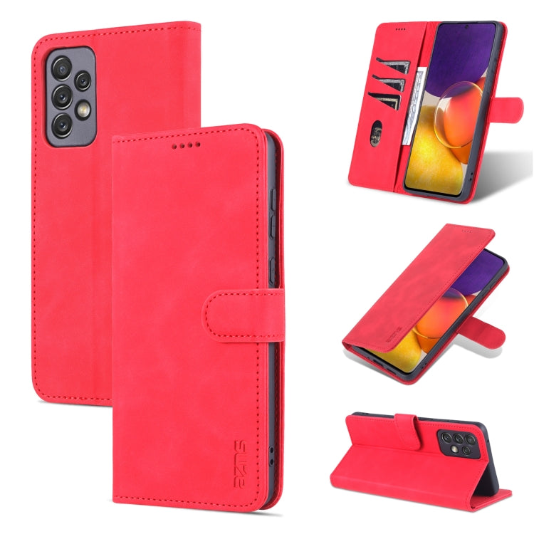 AZNS Skin Feel Calf Texture Custodia per telefono orizzontale in pelle a conchiglia, For Samsung Galaxy A13 4G, For Samsung Galaxy A33 5G, For Samsung Galaxy A53 5G, For Samsung Galaxy A73 5G