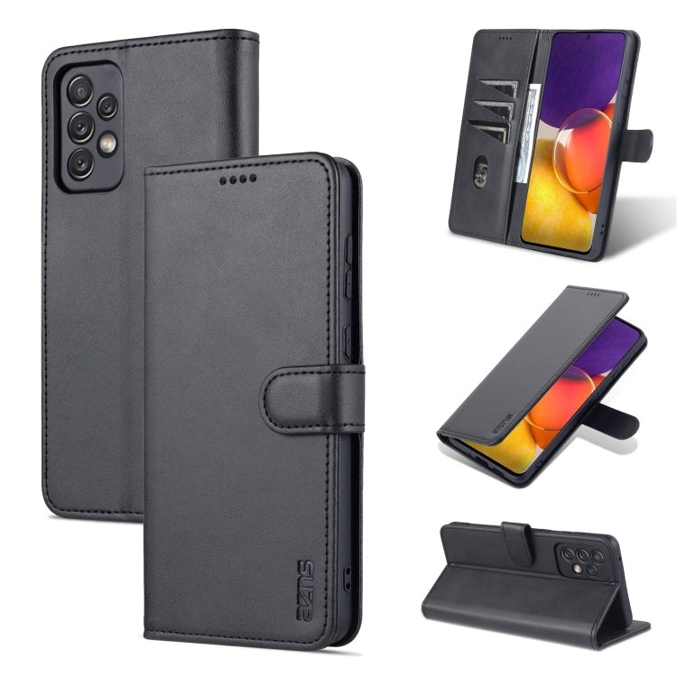 AZNS Skin Feel Calf Texture Custodia per telefono orizzontale in pelle a conchiglia, For Samsung Galaxy A13 4G, For Samsung Galaxy A33 5G, For Samsung Galaxy A53 5G, For Samsung Galaxy A73 5G