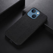 Custodia per telefono in PU con struttura in legno, For iPhone 13, For iPhone 13 Pro, For iPhone 13 Pro Max