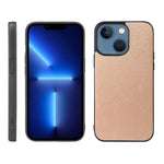 Custodia in PU con struttura in legno per iPhone 13 Pro Max