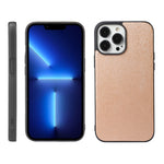 Custodia in PU con struttura in legno per iPhone 13 Pro Max