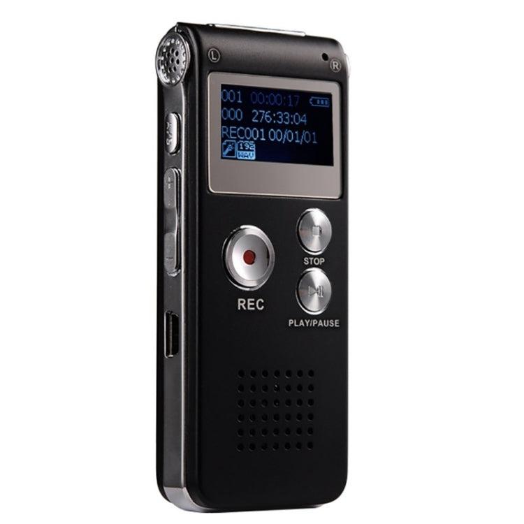 Dittafono USB Registratore vocale audio digitale con funzione WAV MP3 Player VAR, SK-012 4GB, SK-012 16GB, SK-012 32GB
