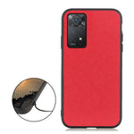 Custodia per telefono antiurto in pelle con trama incrociata, For Xiaomi Redmi Note 11 4G Global / Note 11S, For Xiaomi Redmi Note 11 Pro Global