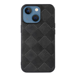 Custodia in PU scozzese intrecciata per iPhone 13 Pro