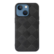 Custodia per telefono in PU scozzese intrecciata, For iPhone 13, For iPhone 13 Pro, For iPhone 13 Pro Max