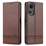 Custodia per telefono in pelle con texture di vitello magnetica AZNS, For vivo Y76s / Y74s, For Honor Play 30 Plus, For Redmi Note 11 4G Overseas Version / Note 11S, For Redmi Note 11 Pro Overseas Version