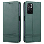 Custodia per telefono in pelle con texture di vitello magnetica AZNS, For vivo Y76s / Y74s, For Honor Play 30 Plus, For Redmi Note 11 4G Overseas Version / Note 11S, For Redmi Note 11 Pro Overseas Version