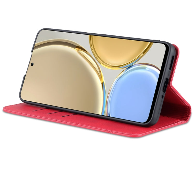 Custodia per telefono in pelle con texture di vitello magnetica AZNS, For Honor X30, For Samsung Galaxy A13 4G