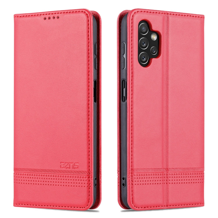 Custodia per telefono in pelle con texture di vitello magnetica AZNS, For Honor X30, For Samsung Galaxy A13 4G