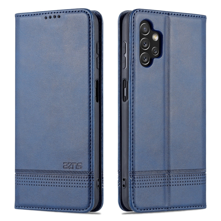 Custodia per telefono in pelle con texture di vitello magnetica AZNS, For Honor X30, For Samsung Galaxy A13 4G